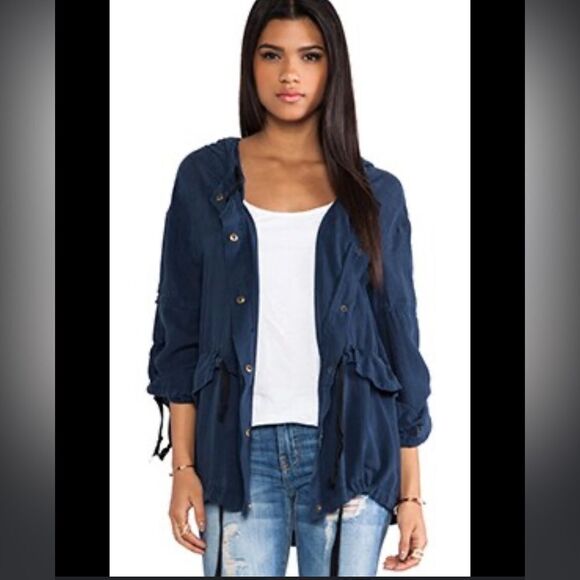 Custom Current/Elliot Embellished Windbreaker Jacket - Picture 2 of 5